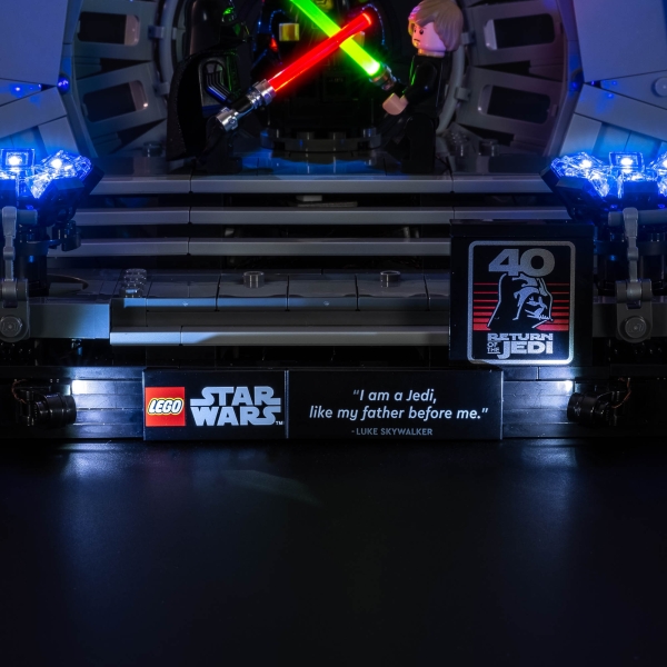 LED-Beleuchtungs-Set für LEGO® Thronsaal des Imperators™ – Diorama #75352